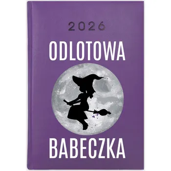 Kalendář Knižkový kalendář 2026 A5 Cute Cups fialový