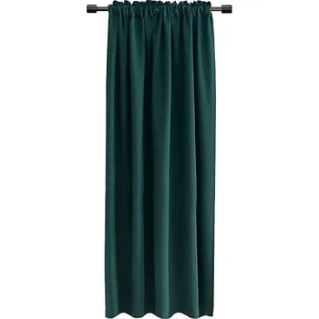 Mybesthome Shary Blackout Zatemňovací závěs s řasící páskou, 135 × 270 cm, petrolejový, 1 ks