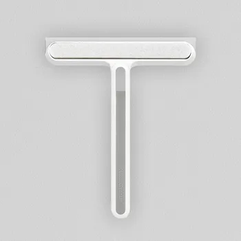 Čisticí prostředek na okna Silikonová stěrka na okna a skla | čistič oken, stěrka koupelna - Bílý