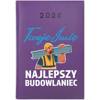 Kalendář Knižní kalendář 2026 A5 FunnyCase fialový