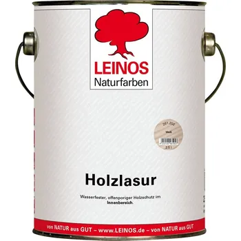 Olej na dřevo LEINOS 261.202 - Vnitřní lazura na dřevo 2,5lt
