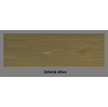 Olej na dřevo BBB V-VOSK 0,9lt zelená oliva