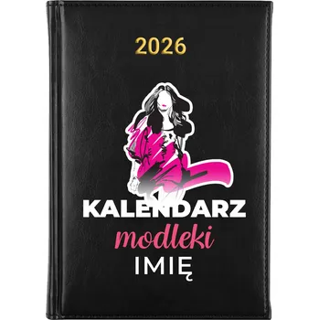 Kalendář Knižní kalendář 2026 A5 FunnyCase černý