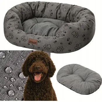 Pelíšek pro psa Pelíšek pro psy PillowPrim šedý 94 cm x 75 cm