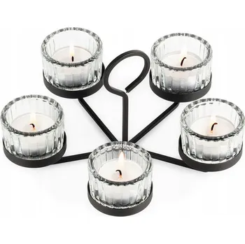 Svícen Svícen na čajové svíčky Artemis 12 cm