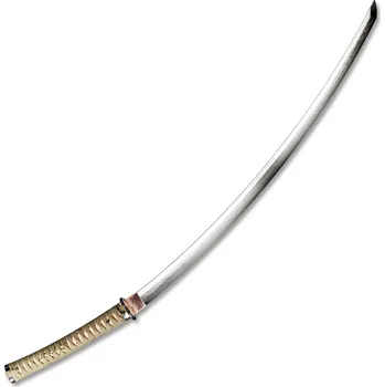 Replika zbraně Japan Swords - Japan Swords Katana Midori Tsunami 2,55 Shaku, T-10 Carbon Steel, Real Choji Midare Hamon, Yokote