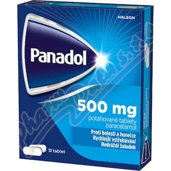 Lék na bolest, zánět a horečku Panadol 500mg tbl.flm.12 III
