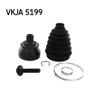 Hřídel nápravy Sada kloubů, hnací hřídel SKF VKJA 5199