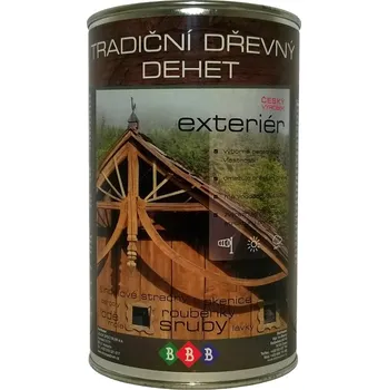 Olej na dřevo BBB Tradiční dřevní tér (dehet) 1lt