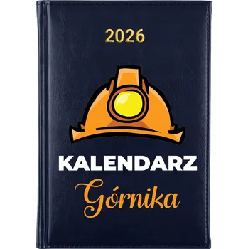 Kalendář Knižkový kalendář 2026 A5 FunnyCase modrý