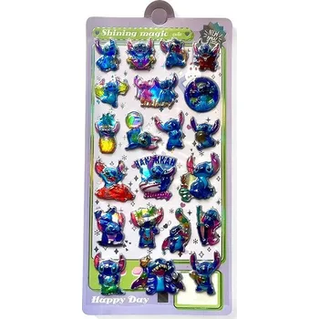 samolepka Senzanakupy 3D Samolepky Stitch 21 ks