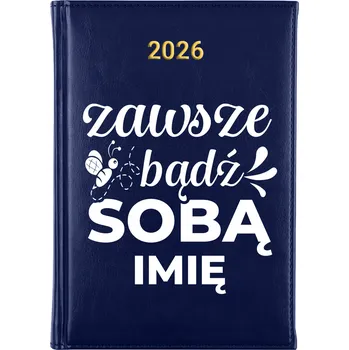 Kalendář Knižní kalendář 2026 A5 modrý