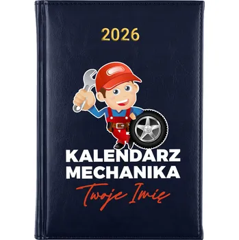 Kalendář Knižkový kalendář 2026 A5 FunnyCase modrý