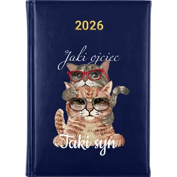 Kalendář Knižní kalendář 2026 A5 modrý