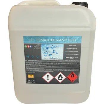 barva a nátěr na dřevo Líh denaturovaný EUR 9lt