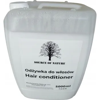Vlasový kondicionér 5000 ml hotelový - do dávkovačů Source of Nature