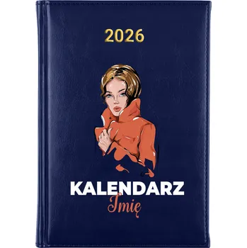 Kalendář Knižní kalendář 2026 A5 modrý