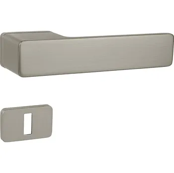 Dveřní kování MPK - GRANDERA - RT rozety BBQ, 38 - 55 mm, klika/klika NP - Nikl perla