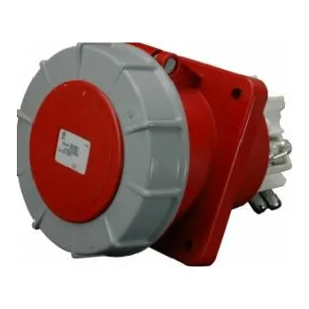 Elektrická zásuvka SEZ DK Zásuvka vestavná šikmá, 400 V, IP 67, 125 A, 4-pól