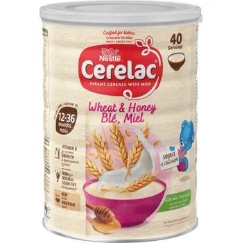 Dětská kaše Nestlé Cerelac kojenecká cereální kaše s mlékem pšeničná & medová 1kg