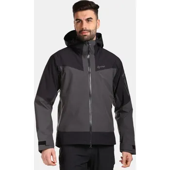 Pánská casual bunda Pánská bunda KILPI MAMBA-M VM0101KI TMAVĚ ŠEDÁ XXXL