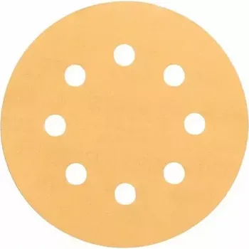 Brusný papír Brusné papíry pro excentrické brusky, 8 otvorů Bosch /bal.5ks/, Best for Wood 115 mm, 120