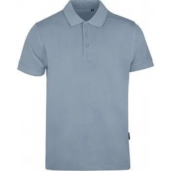 Pánské tričko HRM Vysokogramážová piké polokošile 100% bavlna Barva: modrá nebeská, Velikost: 6XL HRM301