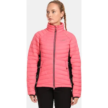 Dámská zateplená bunda KILPI ACTIS-W UL0117KI RŮŽOVÁ 34