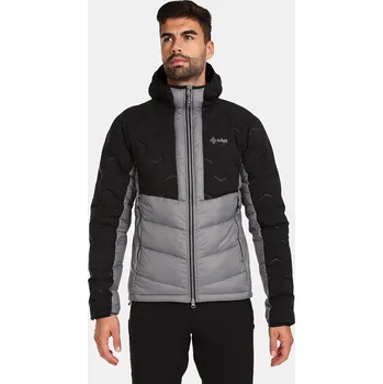 Pánská péřová bunda KILPI TEVERY-M UM0116KI ČERNÁ XXXL