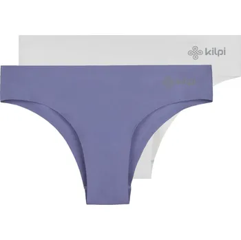 Kalhotky Dámské kalhotky 2pack KILPI 2P NELIA-W RL0222KI ŠEDÁ/TMAVĚ MODRÁ 46