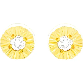 Náušnice Náušnice ze žlutého zlata s diamanty 21ZP2403117AZ