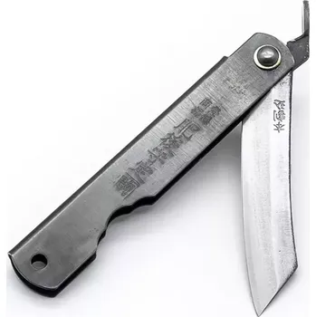 Pracovní nůž Japonský zavírací nůž Higonokami NAGAO z oceli Yasuki - čepel M - 66 mm