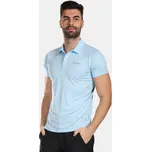 Pánské triko s límečkem KILPI OLIVA-M VM0326KI SVĚTLE MODRÁ M