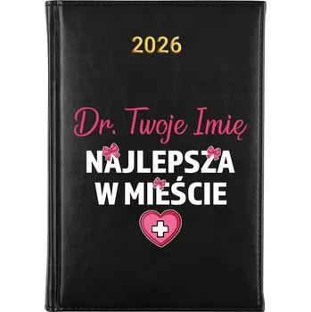 Kalendář Knižní kalendář 2026 A5 FunnyCase černý