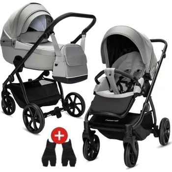 Kočárek Noordi FJORDI V.2 + adaptéry ZDARMA 2025 Grey 814