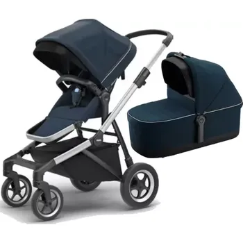 Kočárek Thule SLEEK S KORBIČKOU Navy Blue