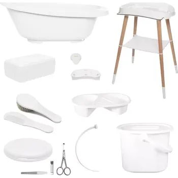 koupací vanička Bebe-Jou Digitální koupací sada Sense Plus 8 dílná White