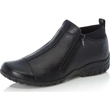 Dámské kozačky Dámská kotníková obuv RIEKER L4653-00 černá W5 36