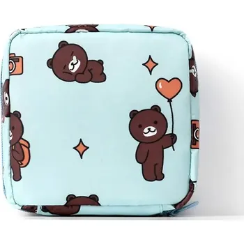 Kosmetická taštička s elegantním vzorem | Kosmetická taštička, Hygienická taška - 02-12x12x4cm