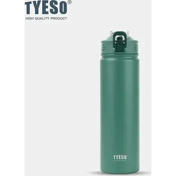 Termoska Termo lahev na vodu | nerezová termoska, sportovní láhev - Green , 750 ml
