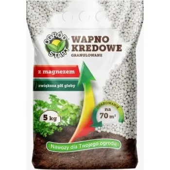 Hnojivo Granulované křídové vápno 5 kg Ogród Start, pro odkyselení půdy