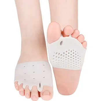 Gelový oddělovač prstů a chránič (bílý), pár