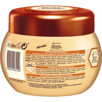 Vlasová regenerace Garnier Botanic Therapy maska pro regeneraci a ochranu Vlasů Med a Propolis 300 ml
