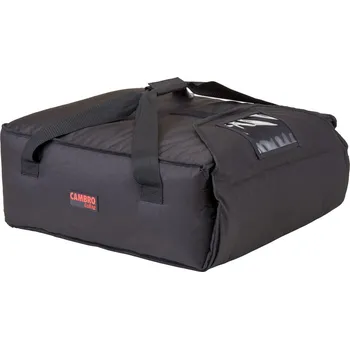 Termobox Termoizolační taška na pizzu, Cambro, na 3 pizzy s Ø 450 mm nebo 4 s Ø 400 mm, Černá, 445x510x(H)190mm