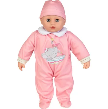 Panenka Playtive Panenka „Kim“ s 30 různými zvuky miminka (světle růžová)