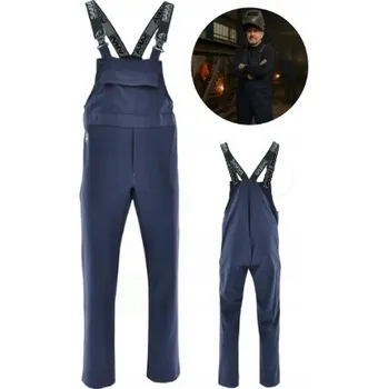 Pracovní obuv Dlouhé pracovní kalhoty Keilor NÁPRSOVÉ KALHOTY, SVÁŘÁŘSKÉ STANDARDNÍ BOZP vel. 48