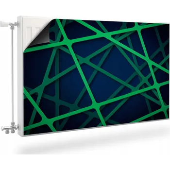 Obraz Magnetická podložka na radiátor, kryt 90 x 60 cm, zelená