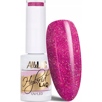 Lak na nehty AlleLac Hybridní lak 5 ml Masquerade Č. 93 Růžový se třpytkami Konfety