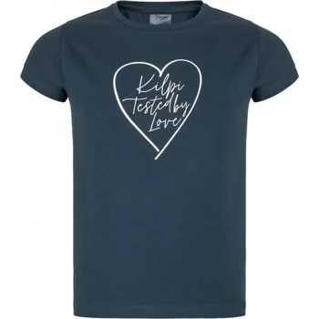 Dívčí triko KILPI ALBION-JG SJ0353KI TMAVĚ MODRÁ 152