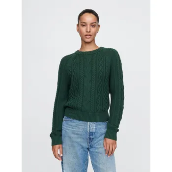 Dámský svetr GAP Pletený svetr - Dámské GAP kaki 3125618